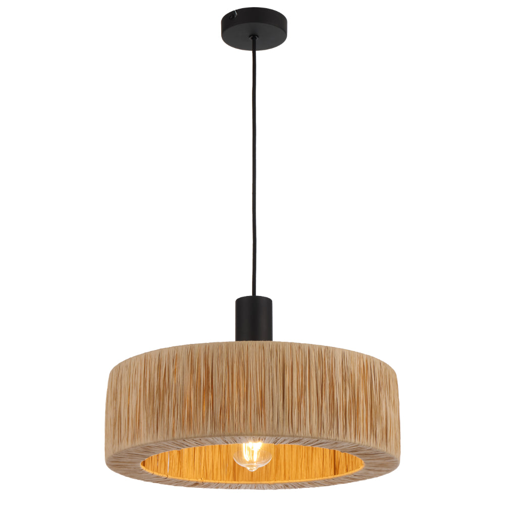 Katrin Pendant Black & Natural - KATRIN PE-BKNAT