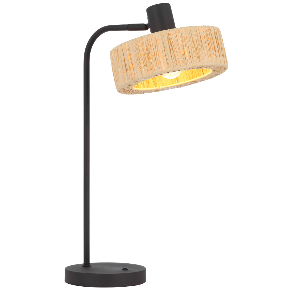 Katrin Table Lamp Black & Natural - KATRIN TL-BKNAT