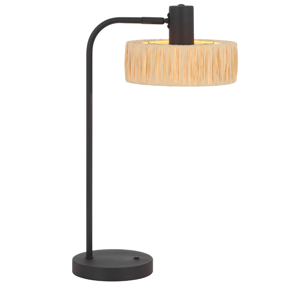 Katrin Table Lamp Black & Natural - KATRIN TL-BKNAT