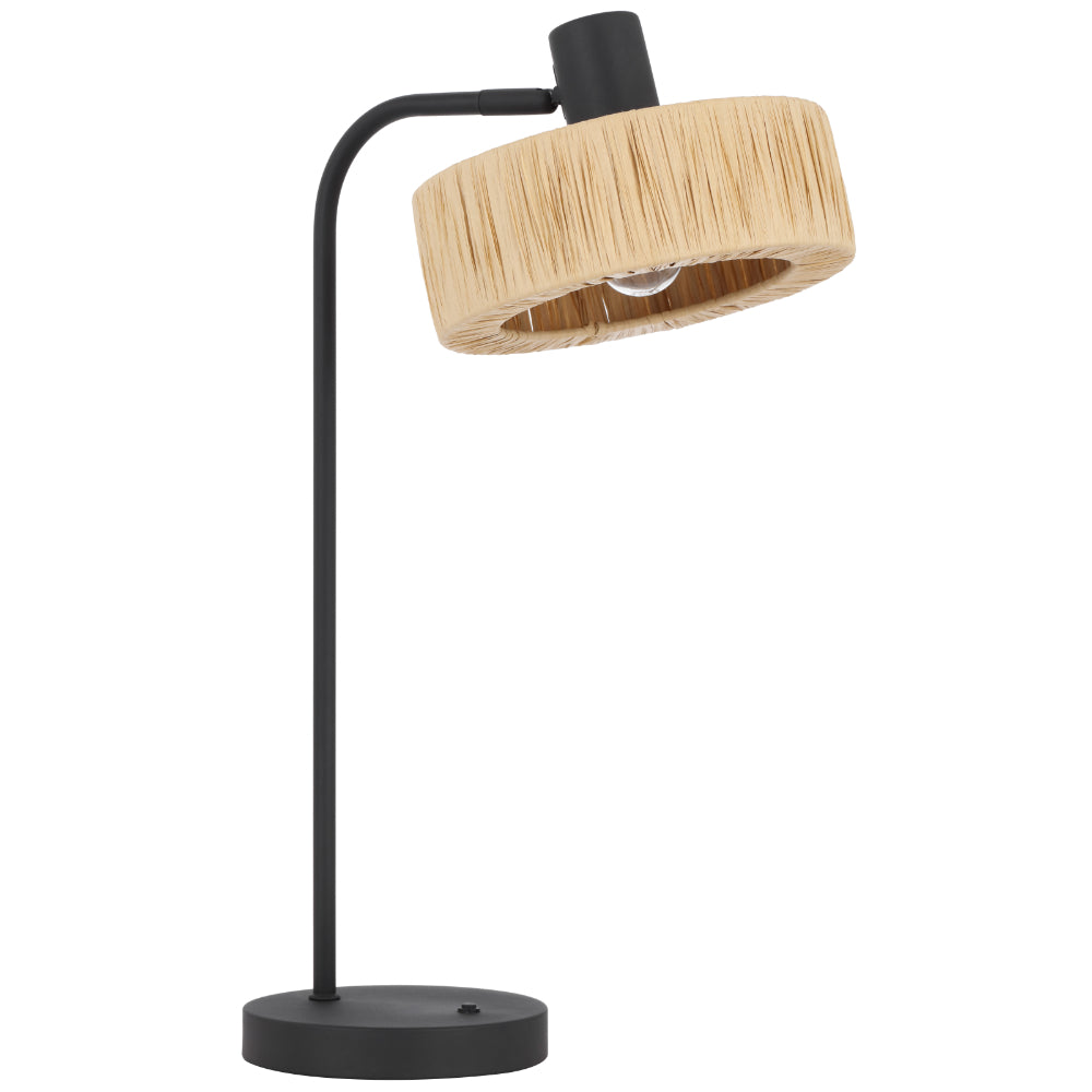 Katrin Table Lamp Black & Natural - KATRIN TL-BKNAT