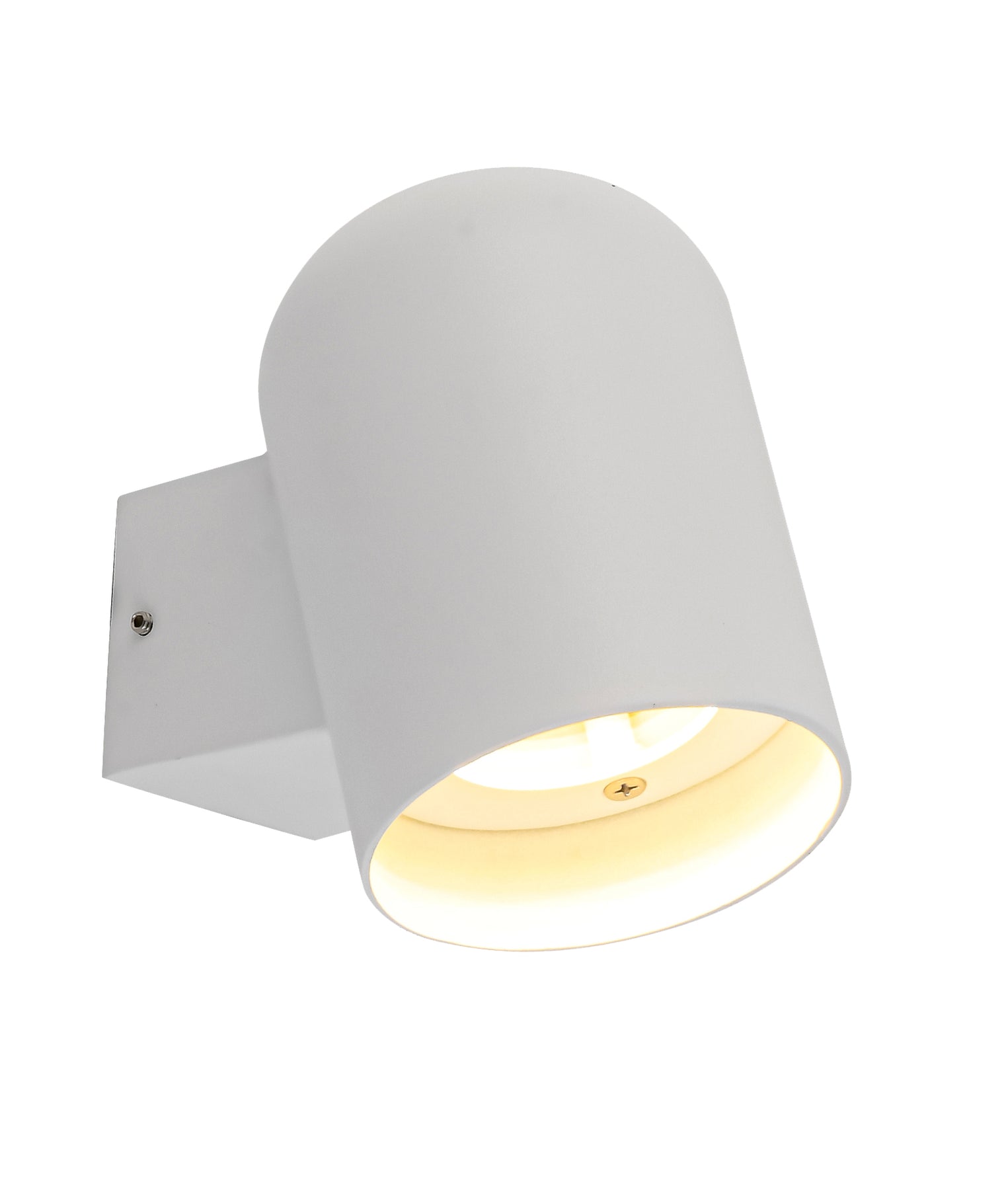 Keila Exterior Oval Surface Mounted Wall Light Matte White - KEILA2