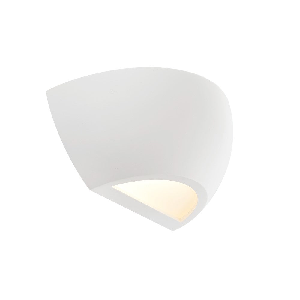 Kimble Gypsum Indoor Wall Light White - KIMBLE WB-WH