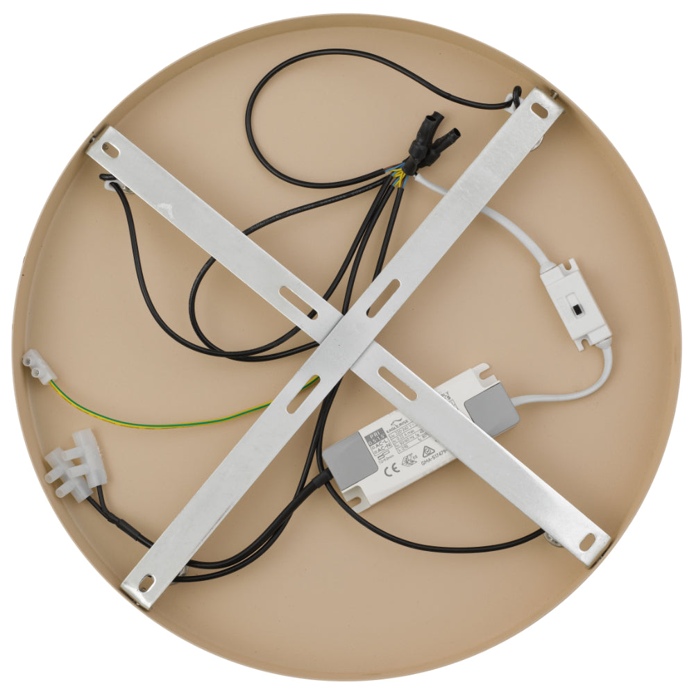 Kolisa LED 5 Light Pendant 30W Tri Colour Beige - KOLISA PE5-BE