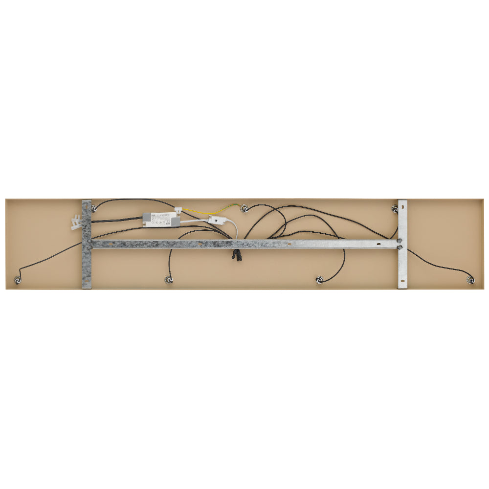 Kolisa LED 7 Light Island Pendant 42W Tri Colour Beige - KOLISA PE7B-BE