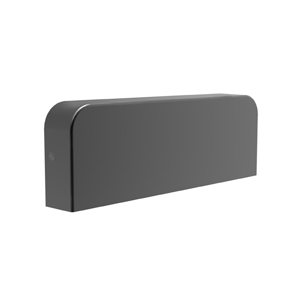KUK Exterior LED Surface Mounted Wall Light Dark Grey 10W 3000K IP54 - KUK1