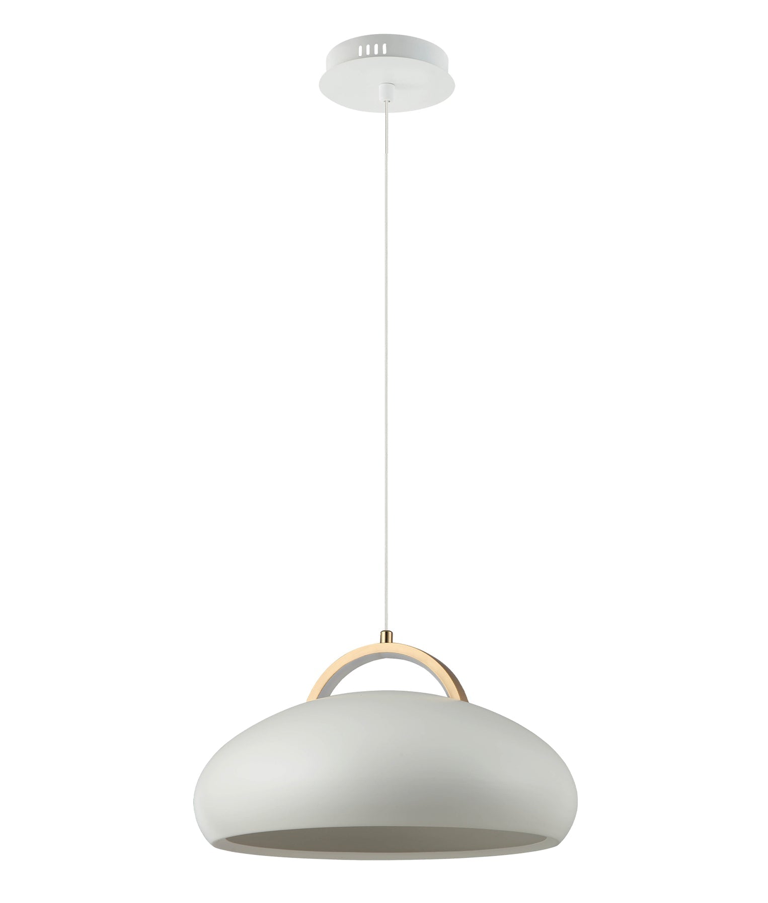 Kupol Pendant Light Metal White 8W TRI Colour - KUPOL1