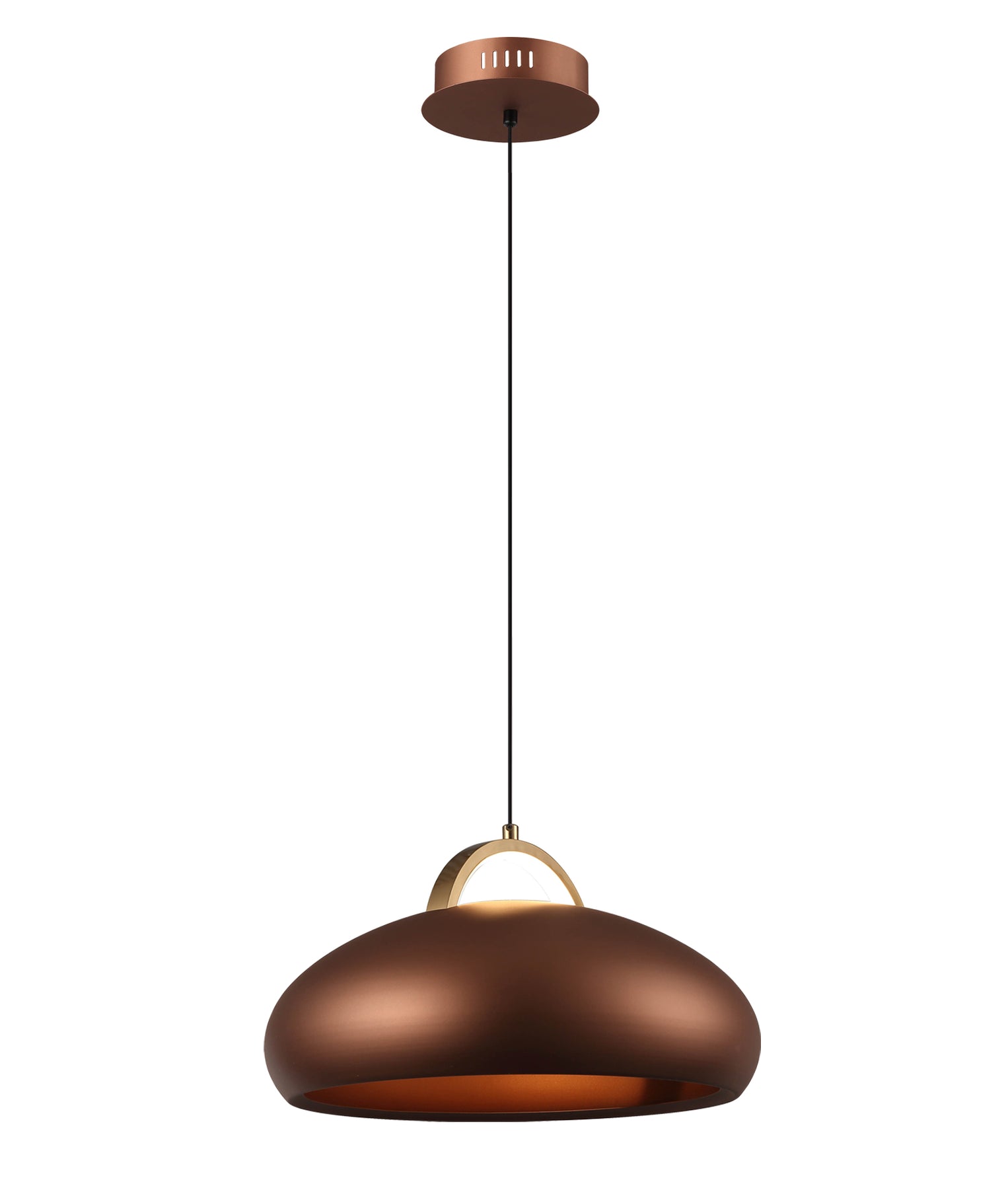 Kupol Pendant Light Metal Coffee 8W TRI Colour - KUPOL3