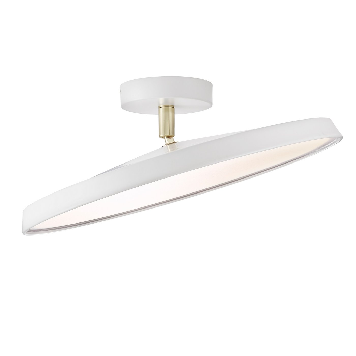 Kaito LED Semi-Flush Mount Light 24W 3000K White - 2320556001