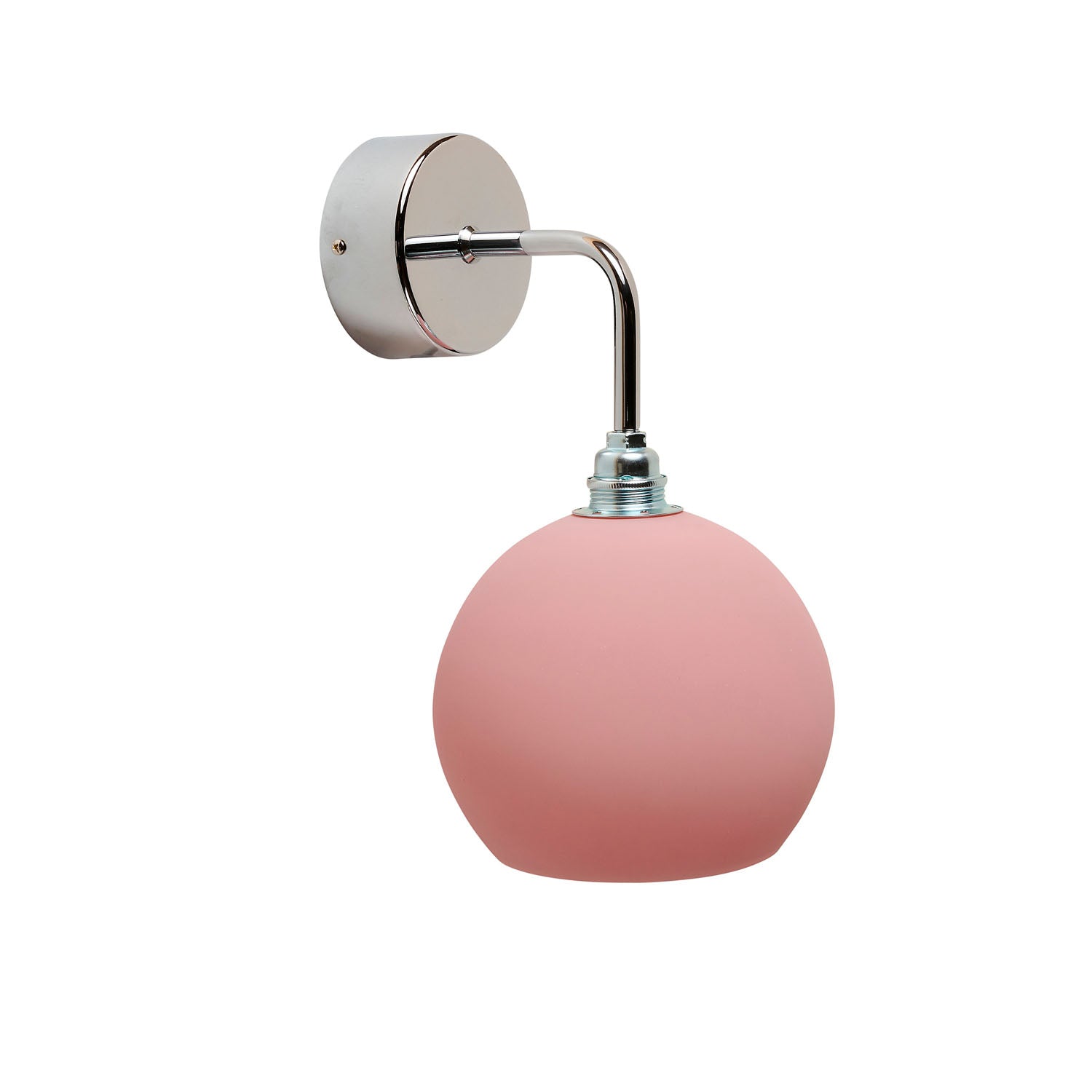 Rowan Small Wall Light Candy & Shiny Silver - LA101564W
