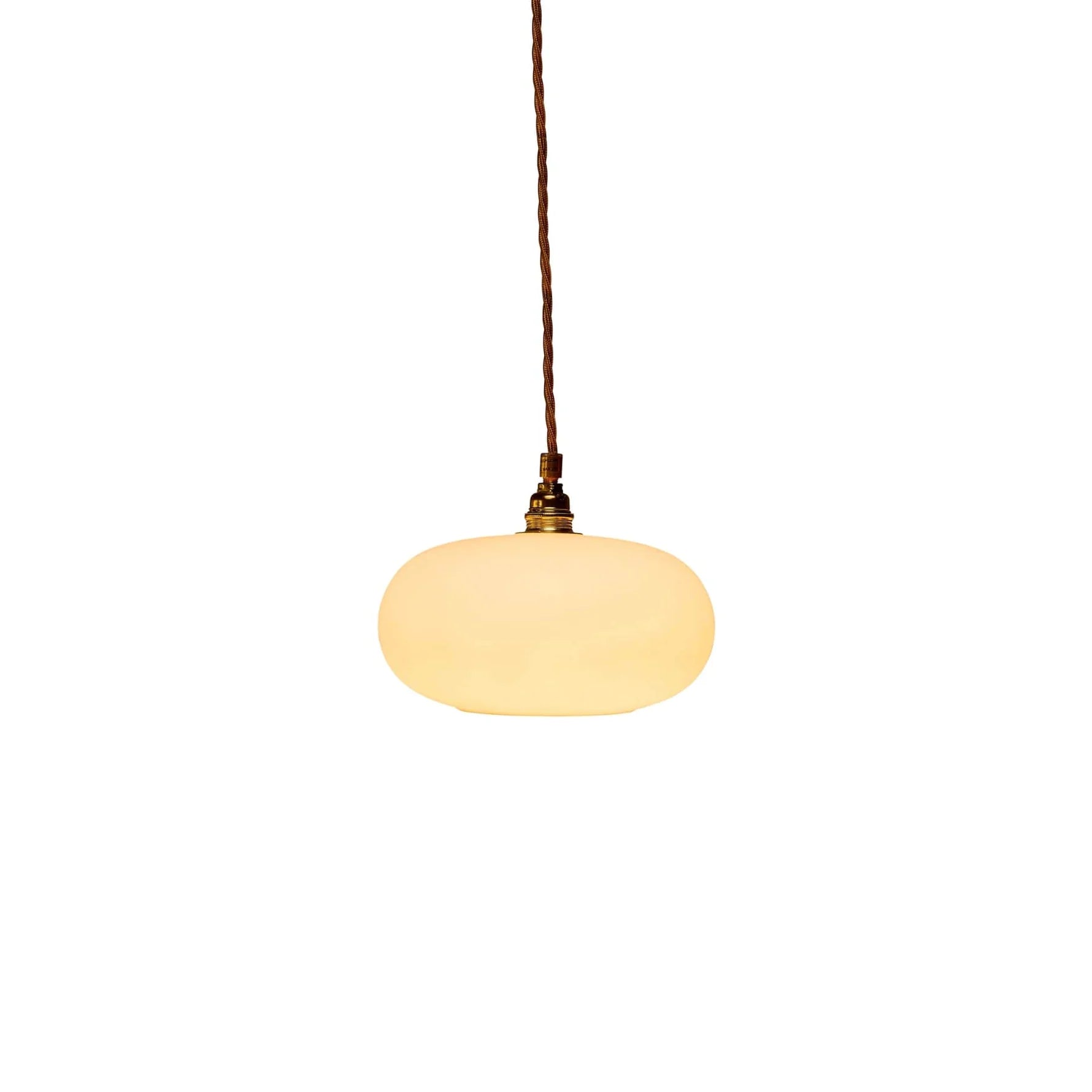 Horizon Small Pendant Light Marshmallow & Matt Gold - LA101851