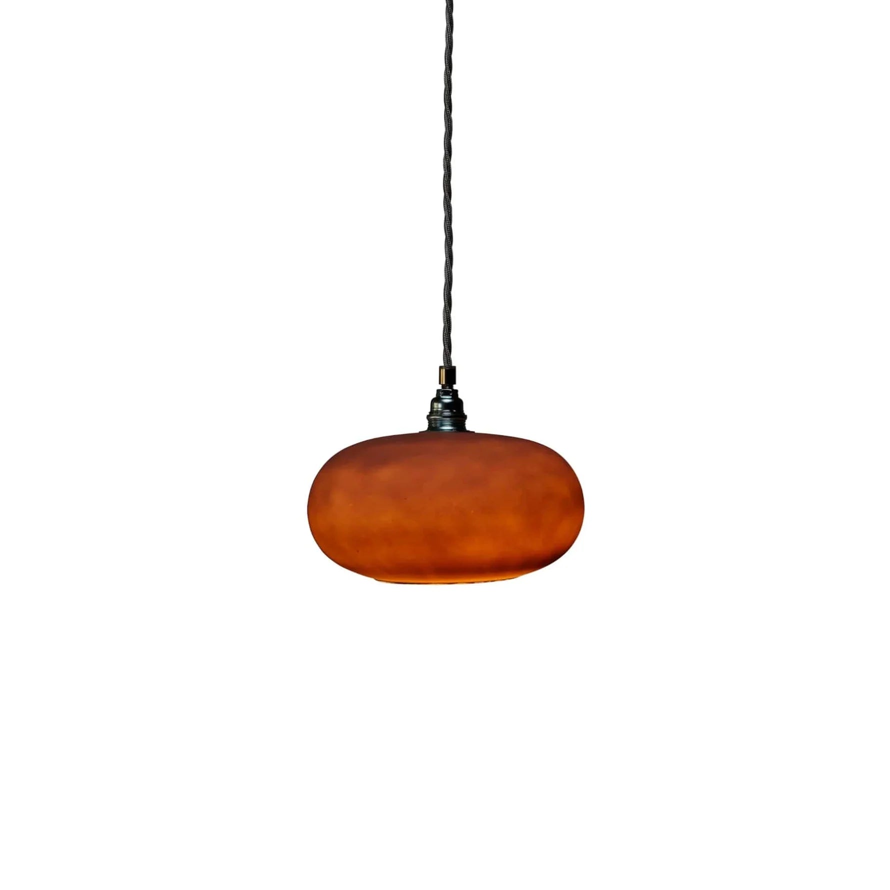 Horizon Small Pendant Light Earl Grey & Matt Silver - LA101860