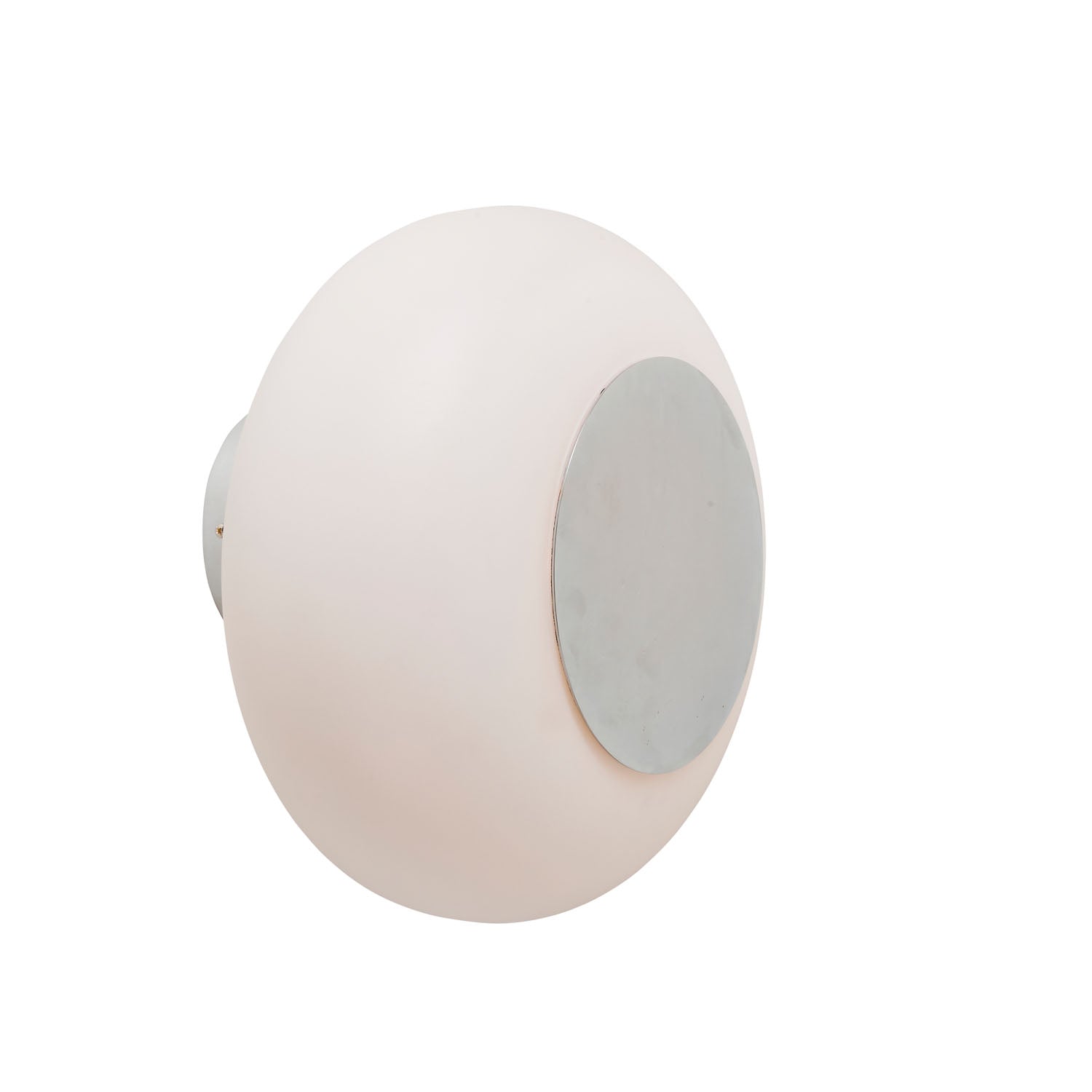 Horizon Medium Bathroom Vanity Light Marshmallow & Shiny Silver - LA102072CW