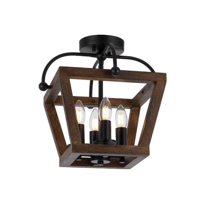 Lacota 4 Light Pendant CTC Black - LACOTA CTC4-BK