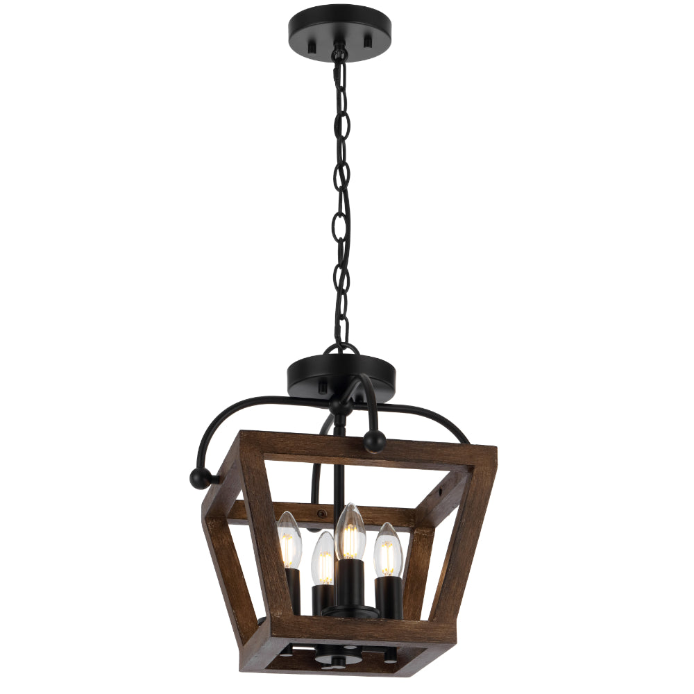 Lacota 4 Light Pendant CTC Black - LACOTA CTC4-BK