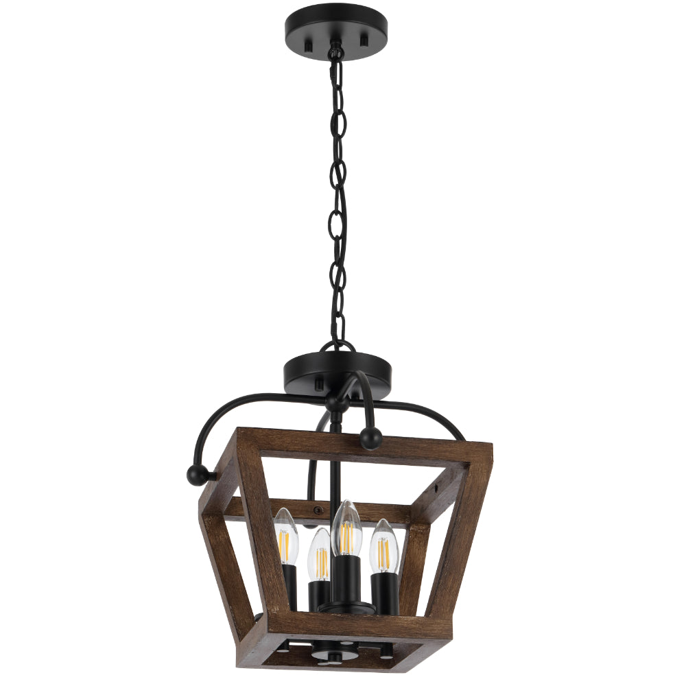 Lacota 4 Light Pendant CTC Black - LACOTA CTC4-BK