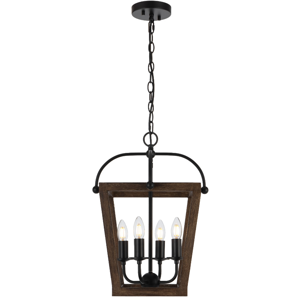 Lacota 4 Light Pendant Black - LACOTA PE4-BK