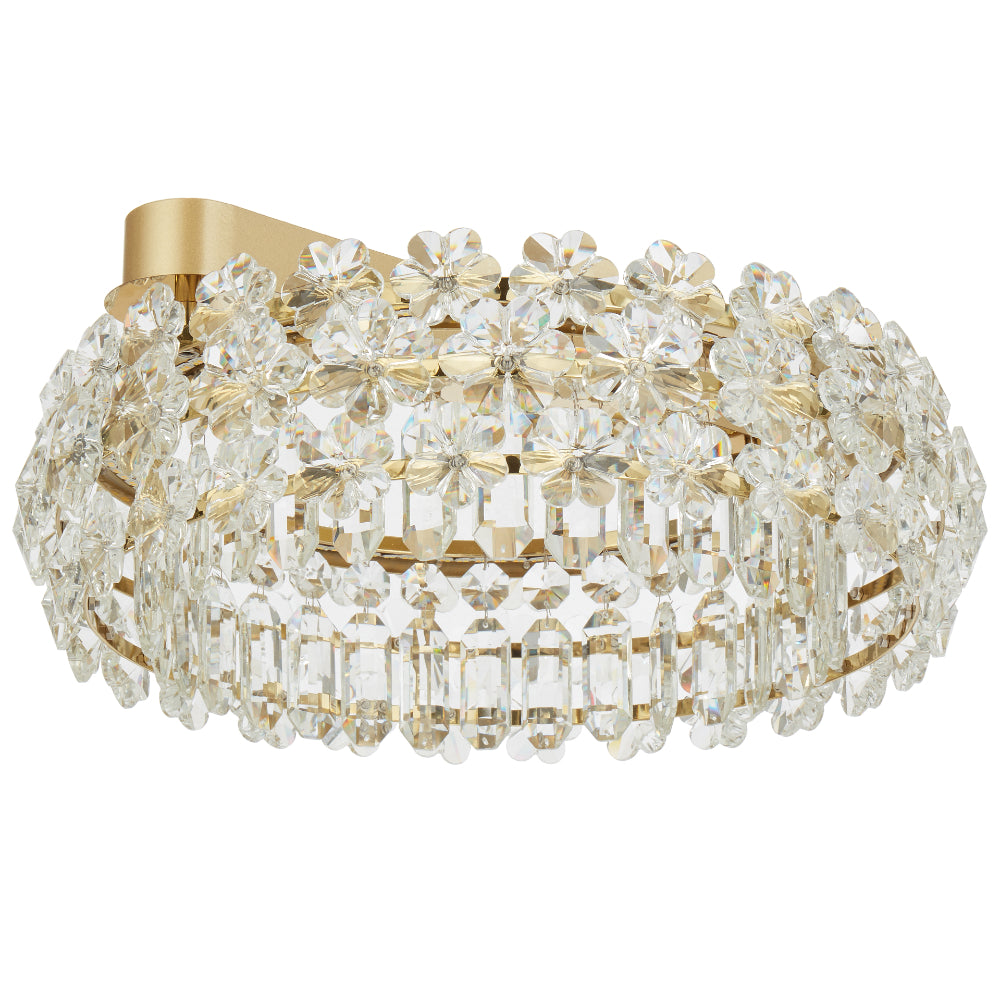 Landis 500mm LED Flush Mount Light 36W 3CCT Gold - LANDIS CTC50-GD