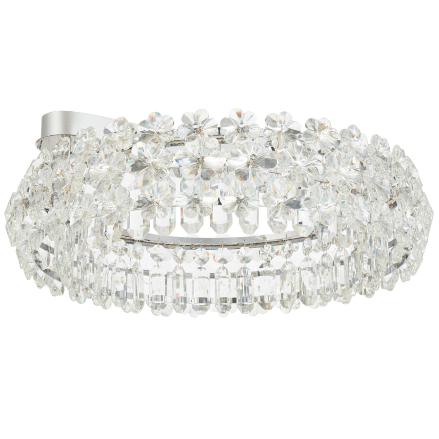 Landis 600mm LED Flush Mount Light 36W 3CCT Chrome - LANDIS CTC60-CH