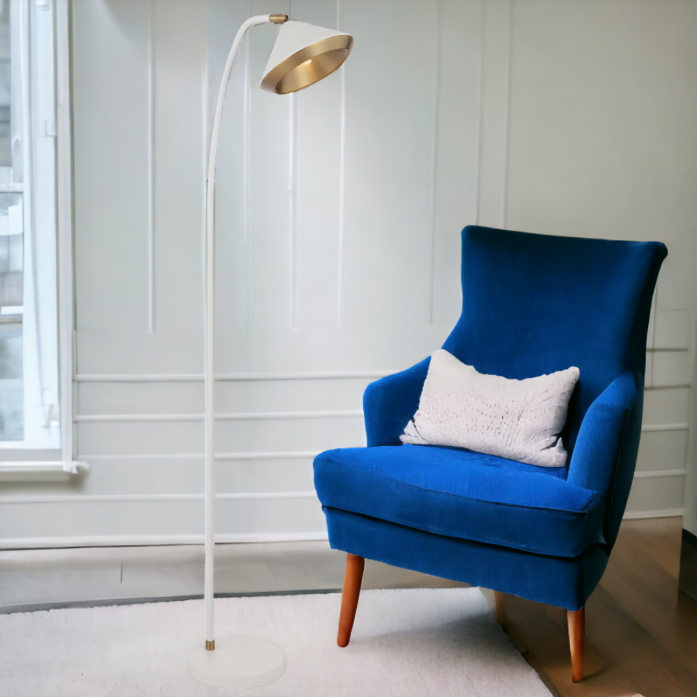 Buy Floor Lamps Australia LARSON Floor Lamp White - LARSON FL-WH