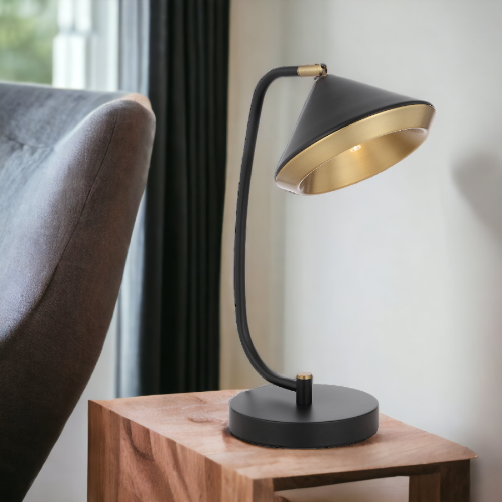 Buy Table Lamps Australia LARSON Table Lamp Black - LARSON TL-BK