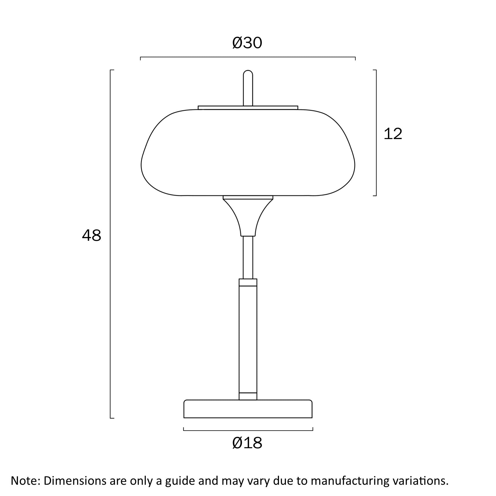 Lasian Table Lamp White - LASIAN TL-WDAG