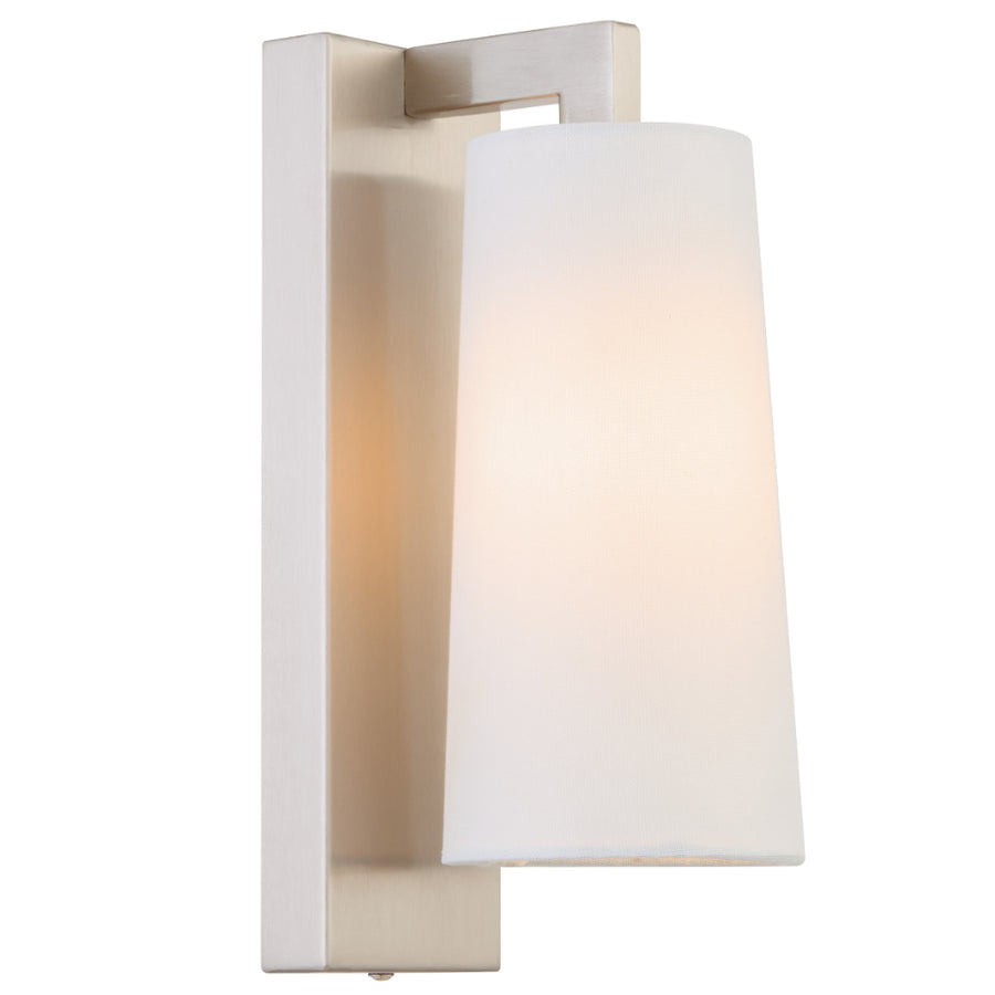 Lavis Wall Light Nickel Matt & Ivory - LAVIS WB-NKIV