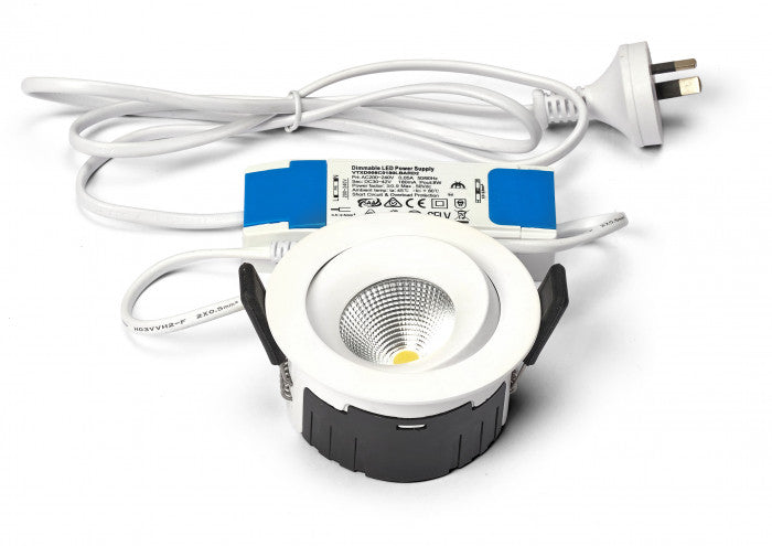 Recessed LED Downlight 8W White 3000K - LDL-TLT-WH