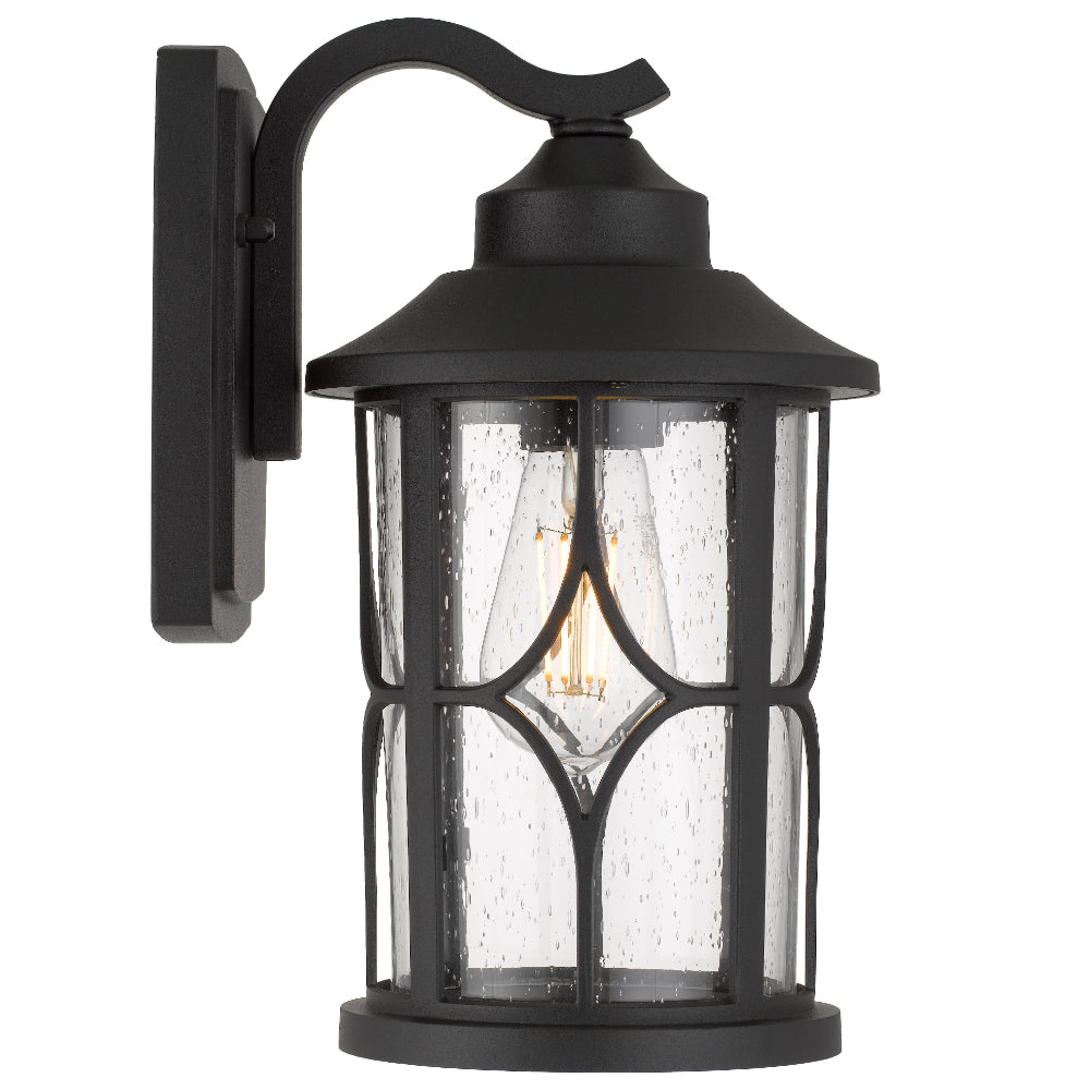 Buy Outdoor Wall Lanterns Australia Lenore Outdoor Wall Lantern W150mm Black - LENORE EX170-BK