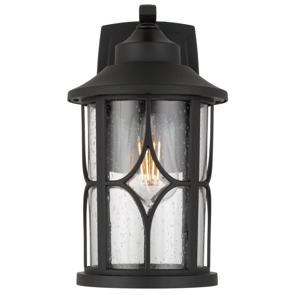 Lenore Outdoor Wall Lantern W150mm Black - LENORE EX170-BK