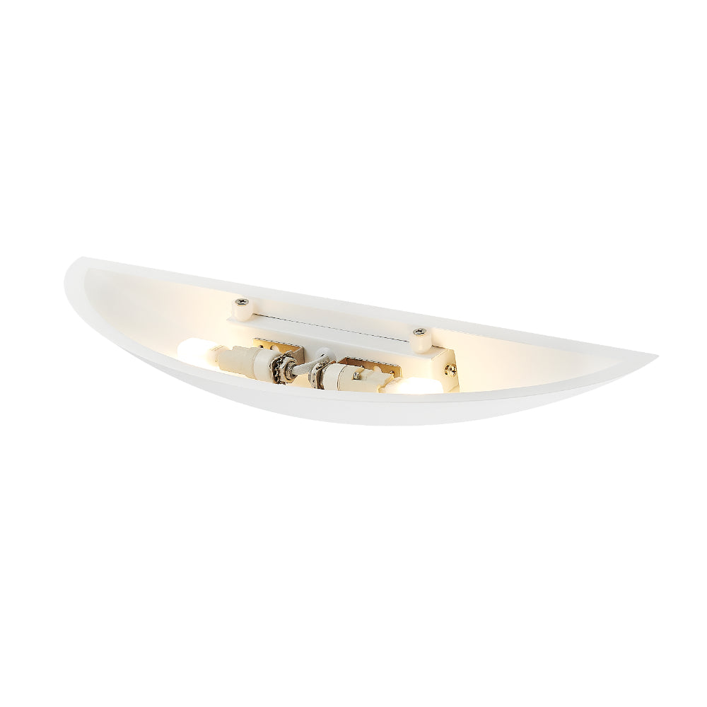 Leone Gypsum Wall Light White - LEONE WB-WH