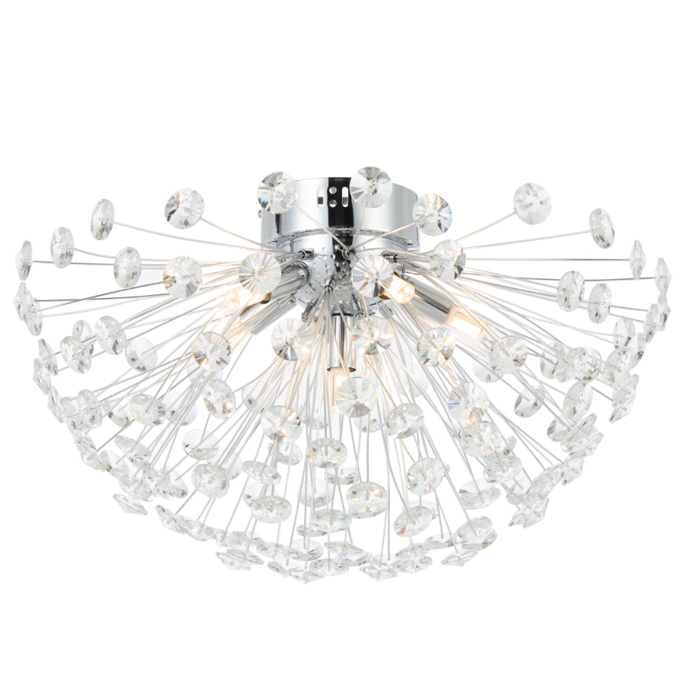 Lerida 6 Light Chrome & Clear - LERIDA CTC6-CH