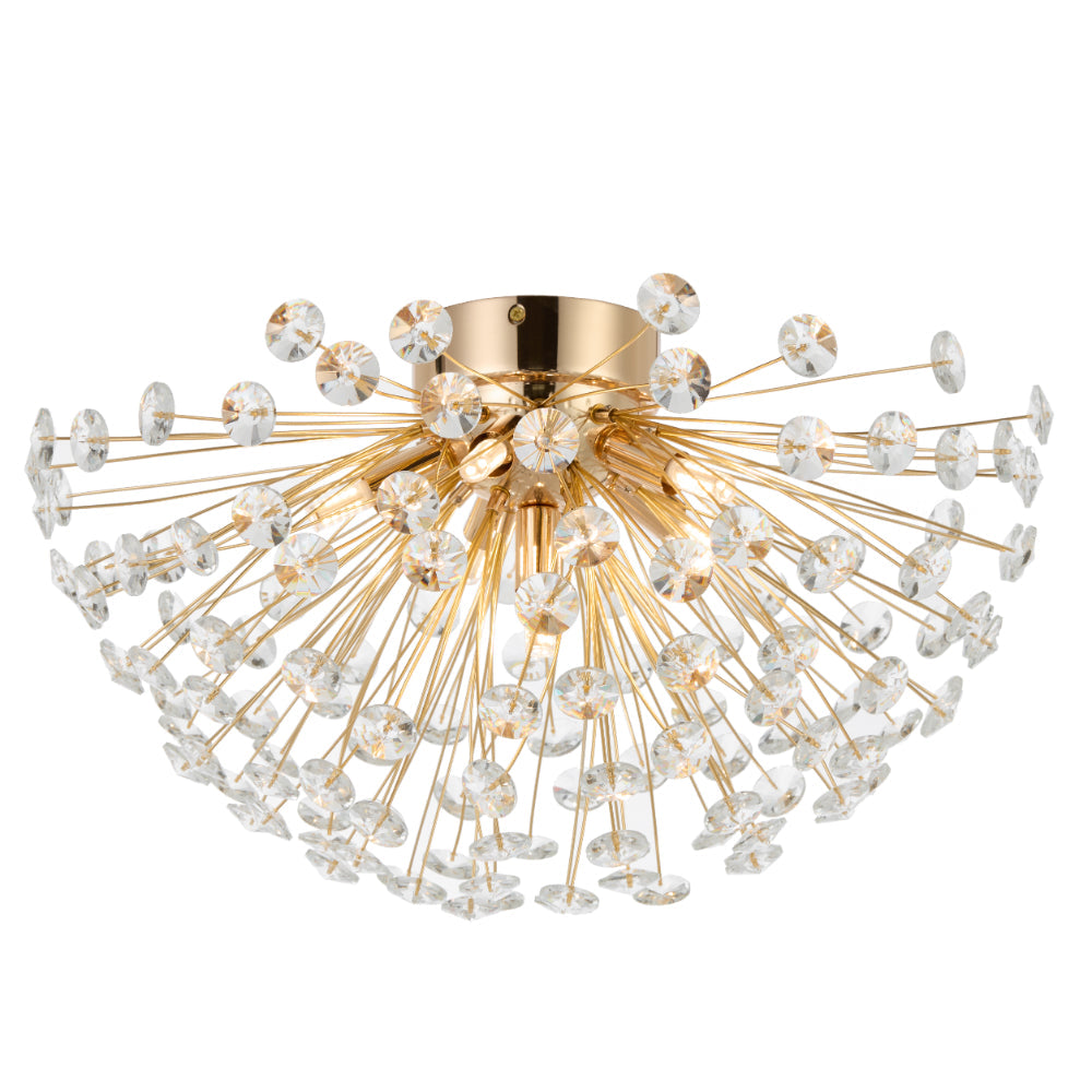 Lerida 6 Light Gold & Clear - LERIDA CTC6-GD