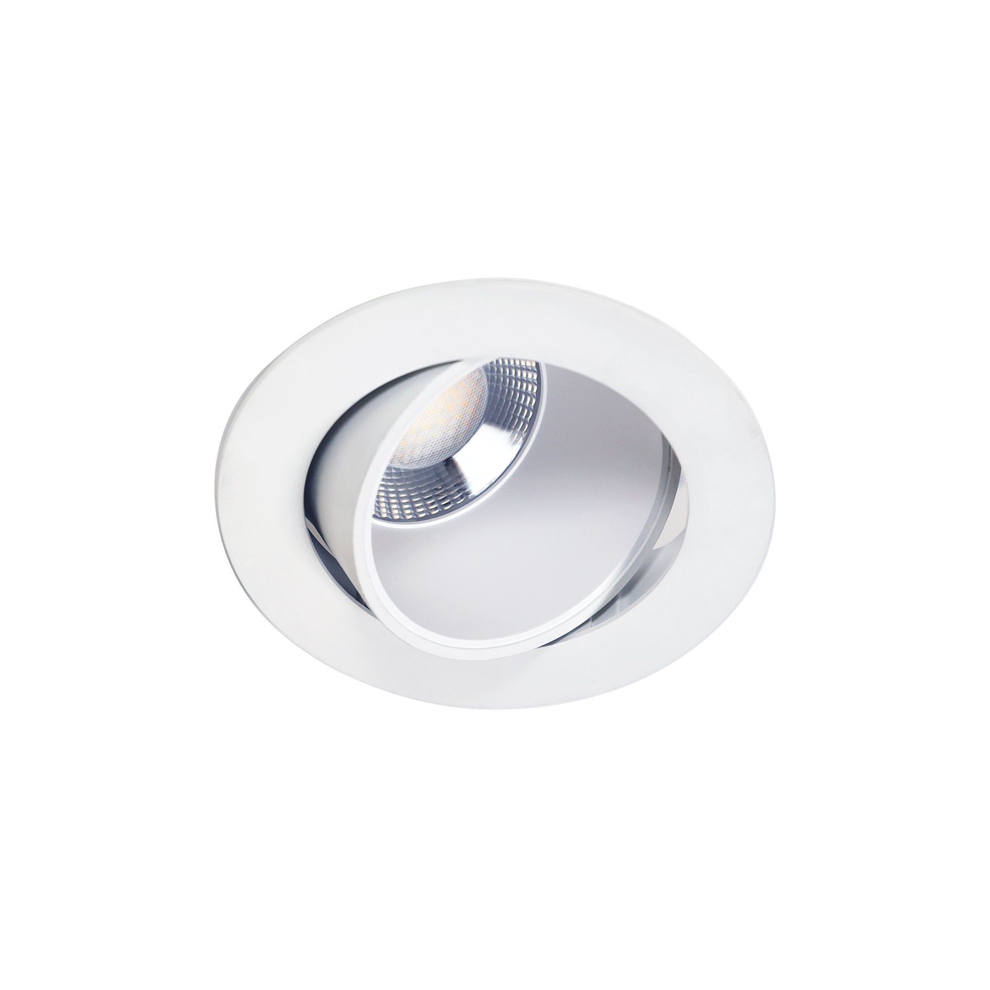 Focus Gimbal LED Recessed Light 8W TRI Colour White - LF3288WH