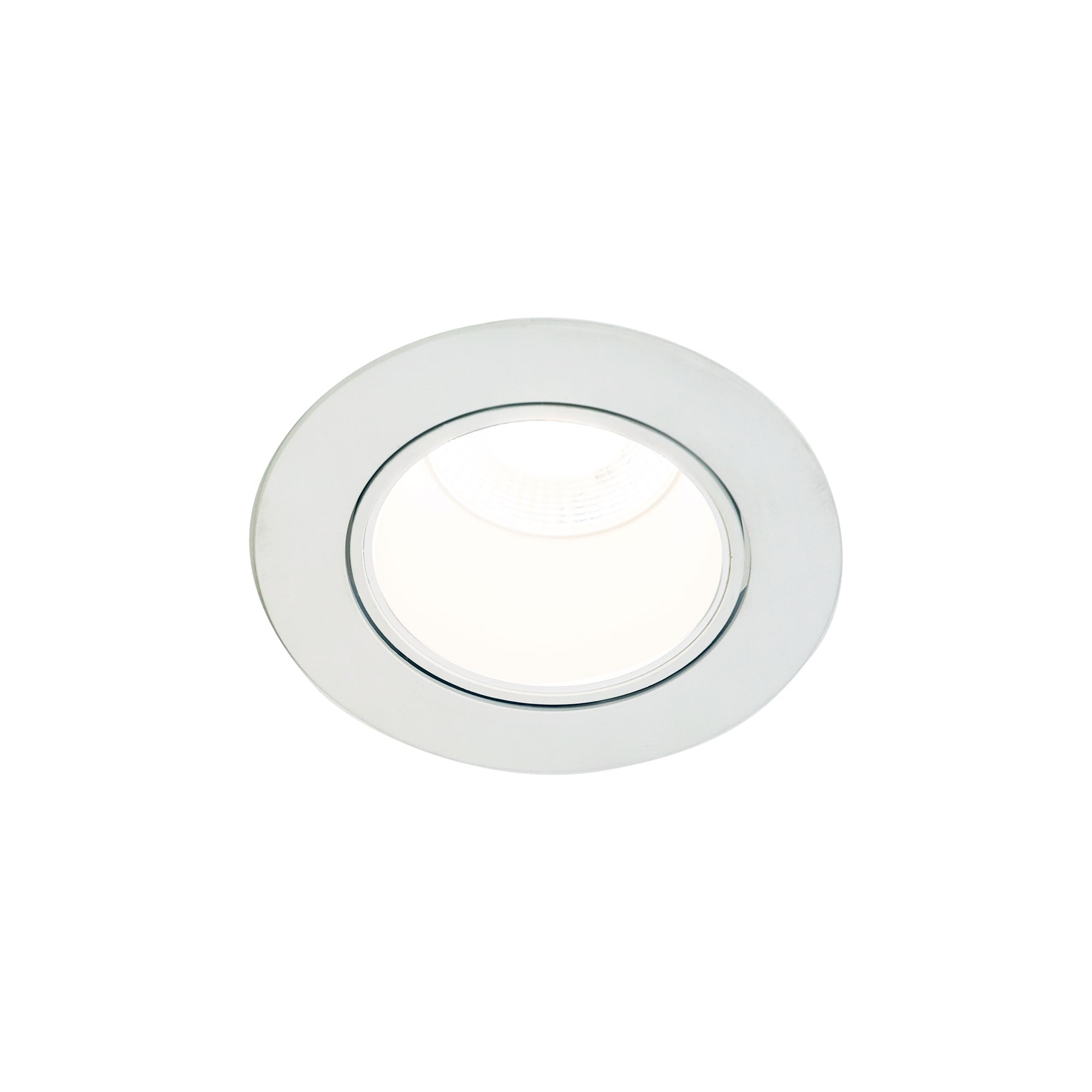 Focus Gimbal LED Recessed Light 8W TRI Colour White - LF3288WH