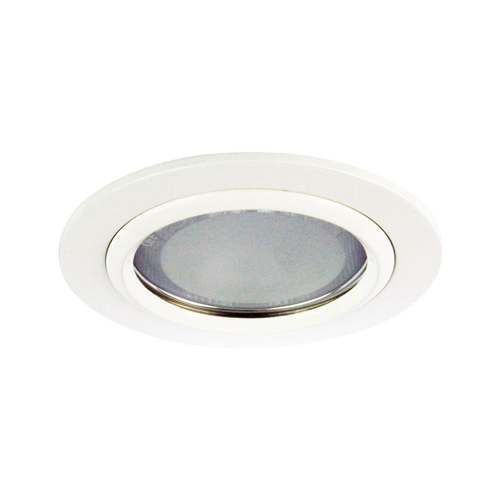 Vida Glass Covered Downlight White - LF4593WH