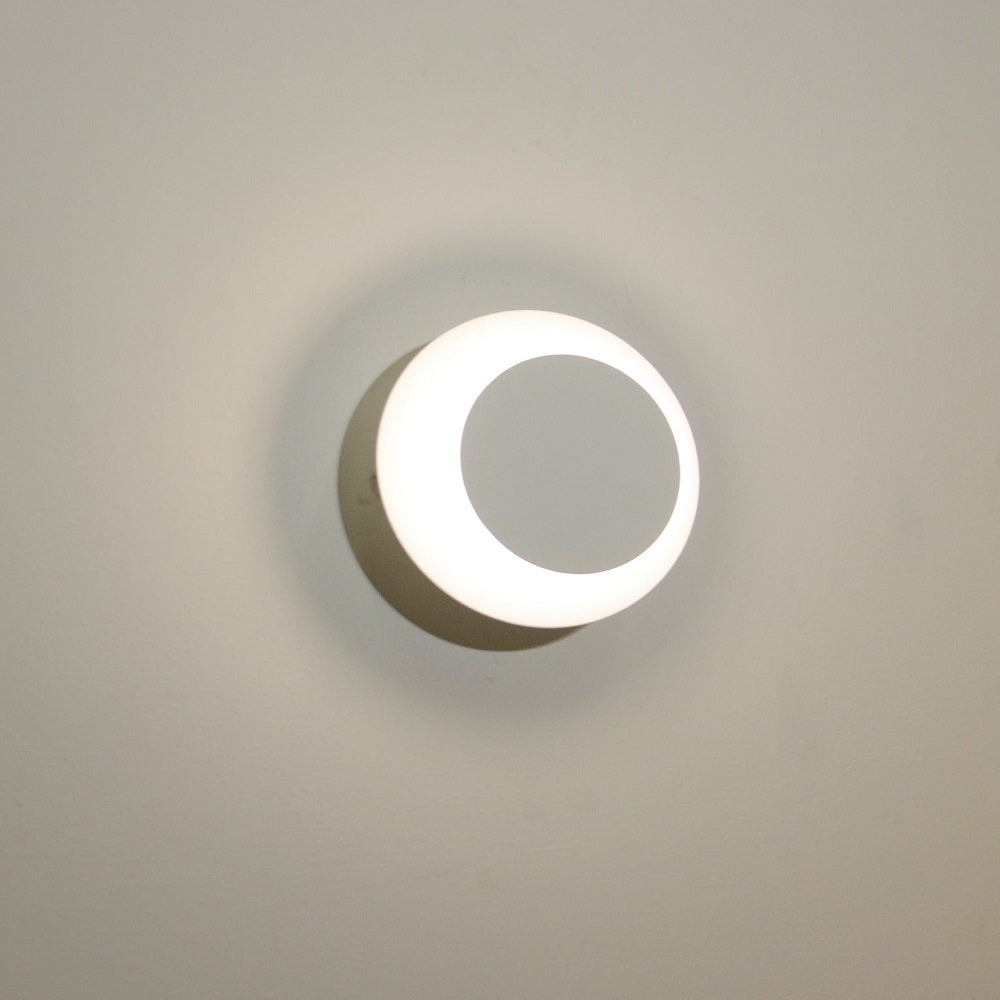 Lima Round Wall Light White Aluminium 3CCT - LIMA1