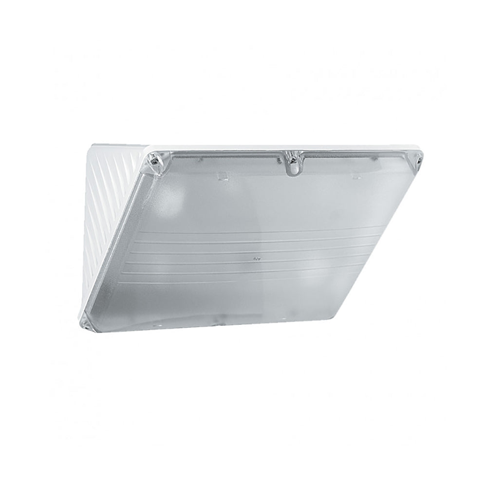 Buy Exterior Wall Lights Australia Triangle Exterior Wall 2 Lights White Polycarbonate - LJ3718-WH