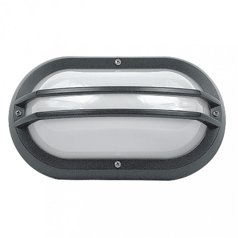 Buy Bunker Lights Australia Double Guard Bunker Light Charcoal Polycarbonate - LJ6002-GR