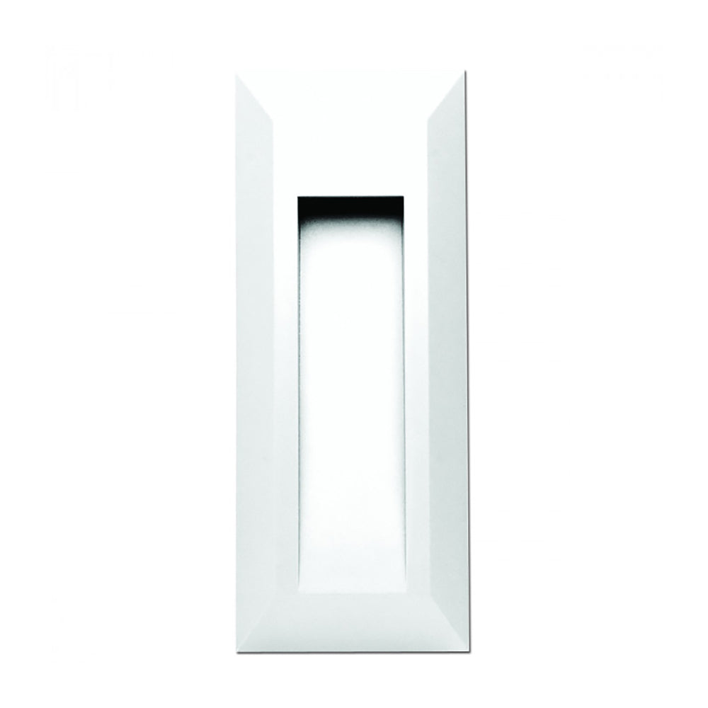 Vertical Deflector Brick Light Cover White - LK2333-WH