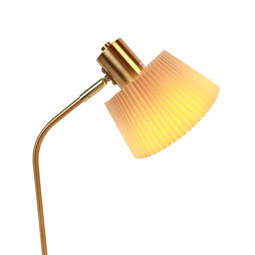 Ruston Table Lamp Brass & Khaki - LL-14-0278