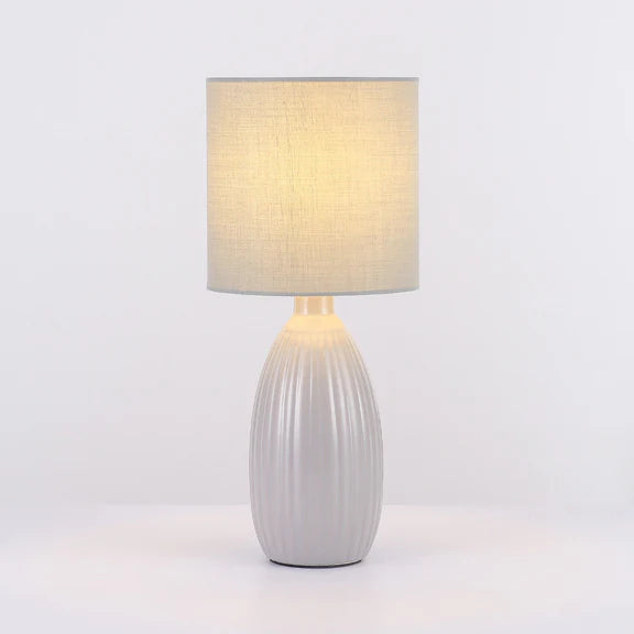 Nora Set of 2 Table Lamp Grey - LL-14-0318GR