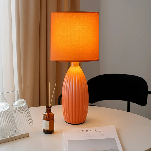 Nora Set of 2 Table Lamp Coral - LL-14-0318R