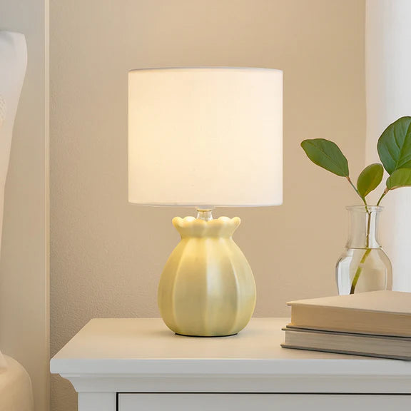 Blossom Set of 2 Table Lamp Mint & White - LL-14-0321G