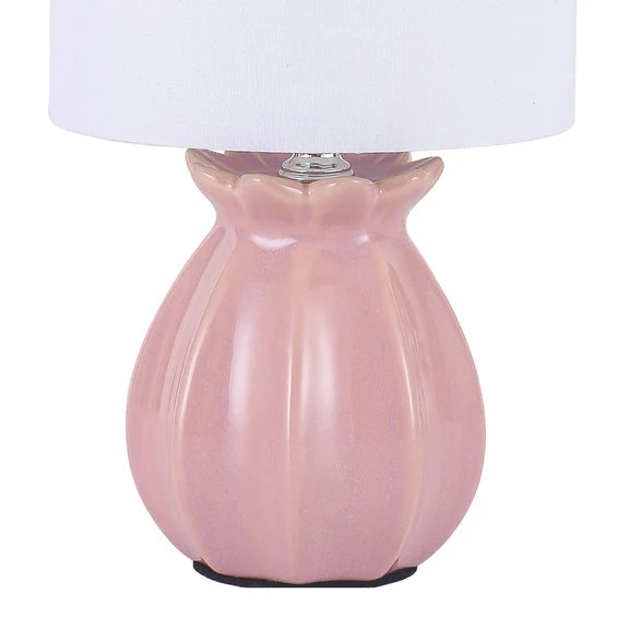 Blossom Set of 2 Table Lamp Blush Pink & White - LL-14-0321P