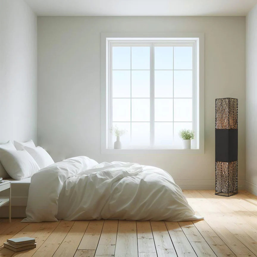 Heliolux Floor Lamp Black- LL-27-0260B