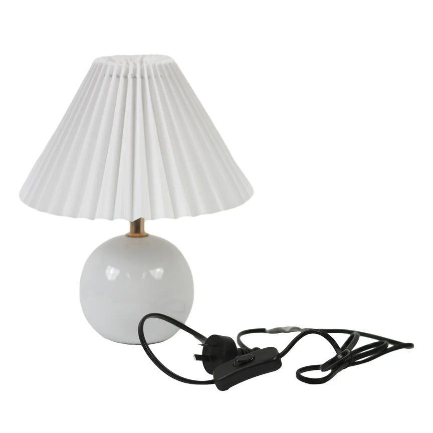 Orbelle Table Lamp White - LL-27-0265W