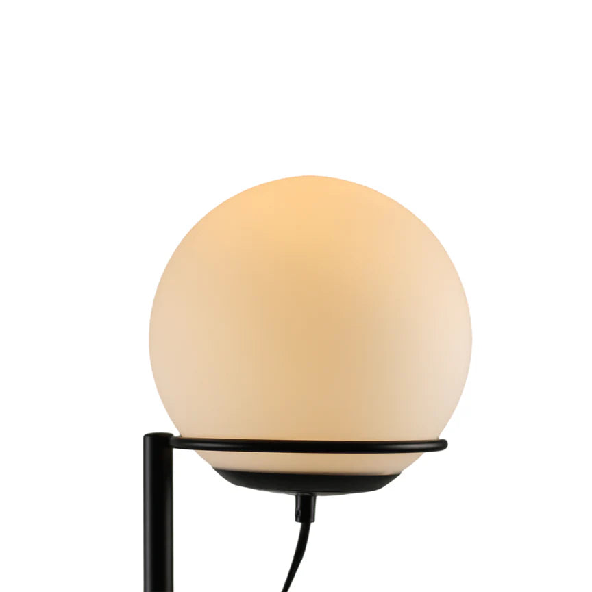 Sphera Floor Lamp Black & Opal - LL-27-0266OG