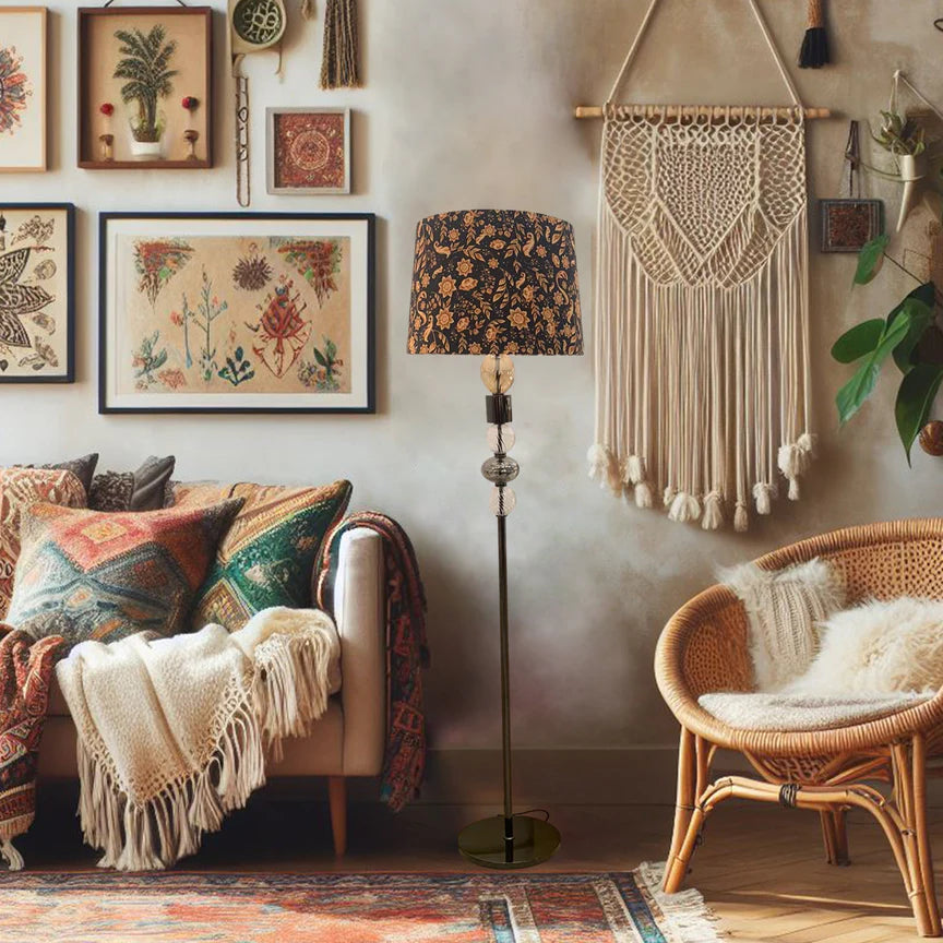 Aurelia Floor Lamp Black Nickel - LL-27-0272