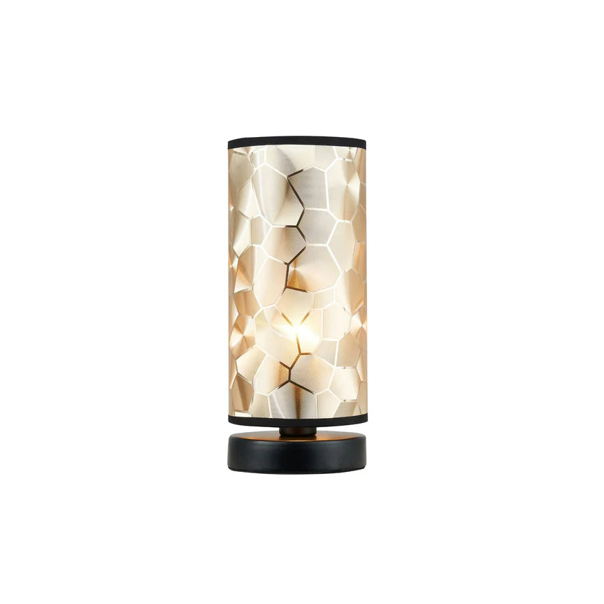 Maris Table Lamp Black & Trim Gold - LL-14-0273
