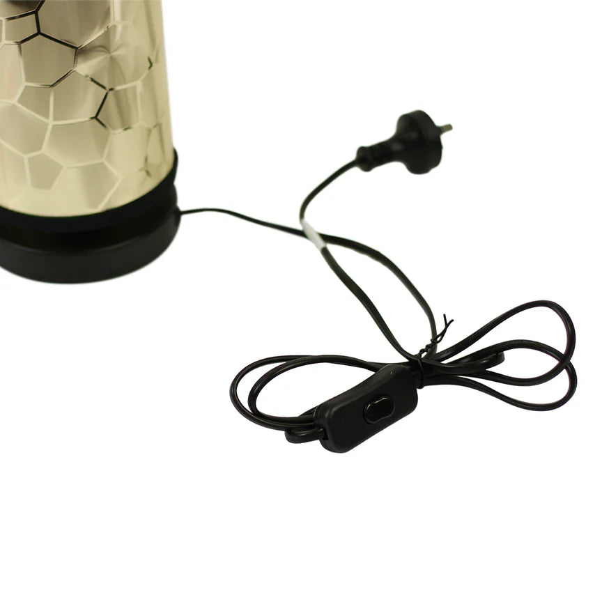 Maris Table Lamp Black & Trim Gold - LL-14-0273